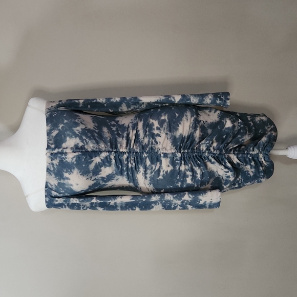 Plumbum Ruched Velvet Cold Shoulder Mini Dress - Picture 1 of 8